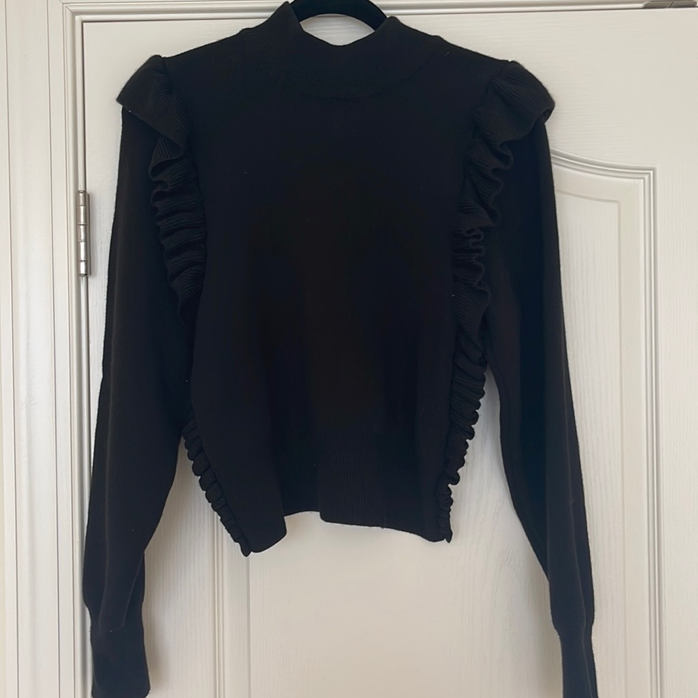 Topshop Ruffled Sweater